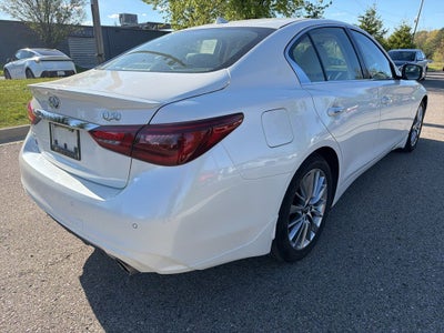 2022 INFINITI Q50 LUXE