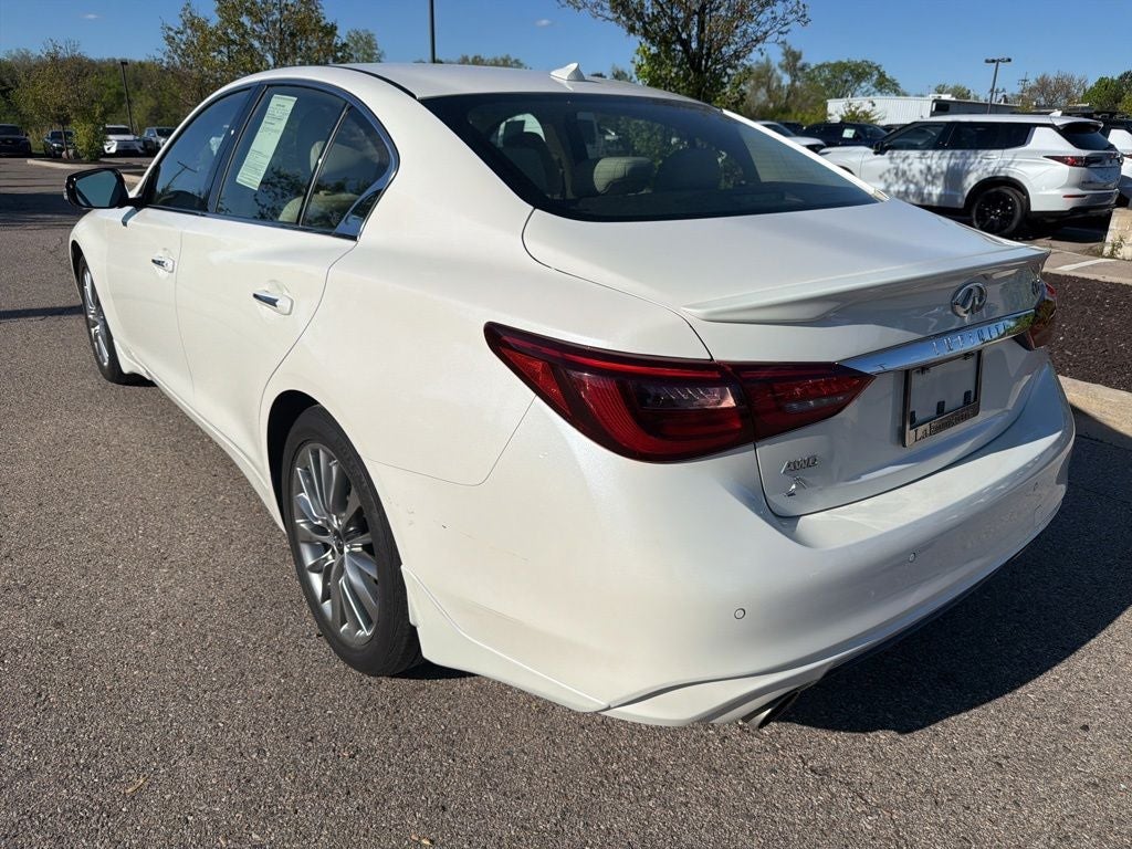 2022 INFINITI Q50 LUXE