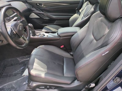 2022 INFINITI Q60 Red Sport 400