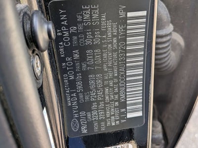 2010 Hyundai Veracruz Limited