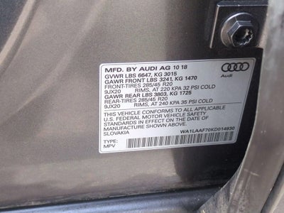 2019 Audi Q7 55 Premium Plus quattro