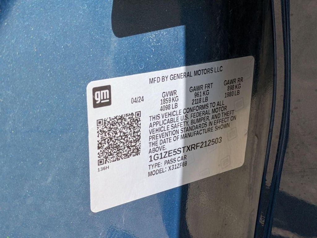 2024 Chevrolet Malibu LT 2LT