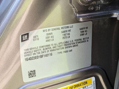 2011 Buick LaCrosse CXL