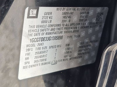 2016 Chevrolet Colorado Z71