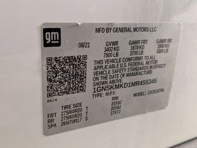 2021 Chevrolet Tahoe LS