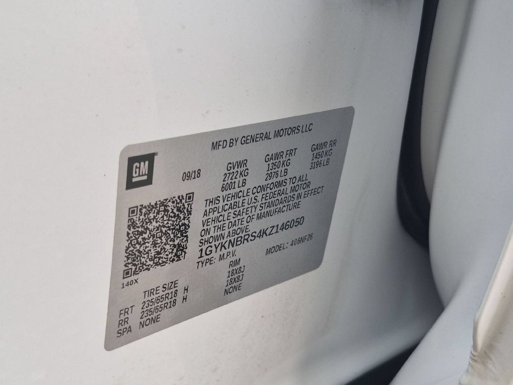 2019 Cadillac XT5 Base