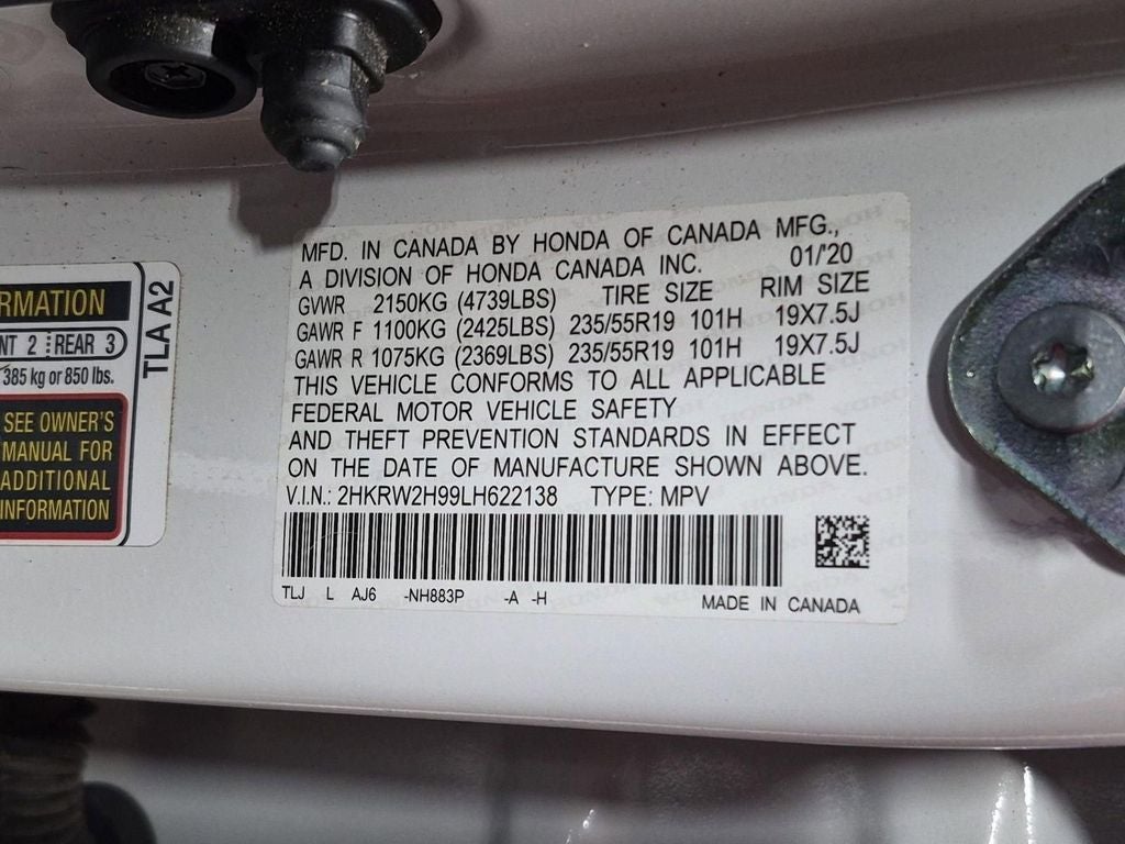 2020 Honda CR-V Touring