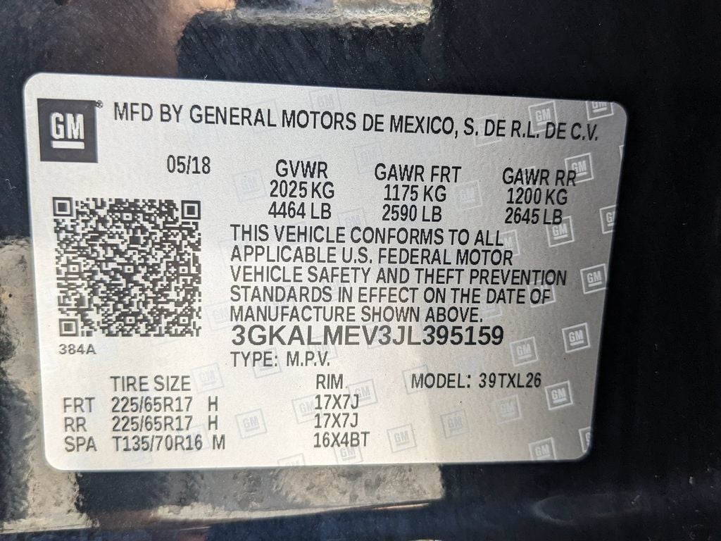2018 GMC Terrain SLE