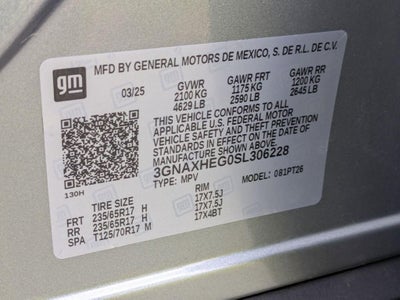 2025 Chevrolet Equinox LT
