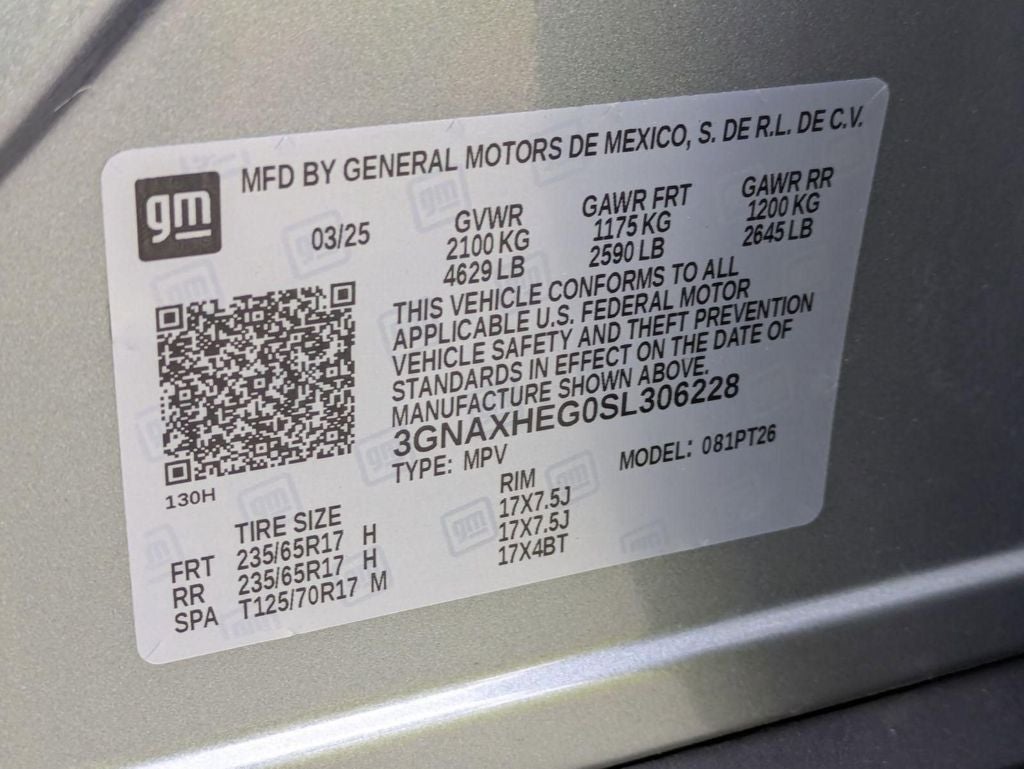 2025 Chevrolet Equinox LT