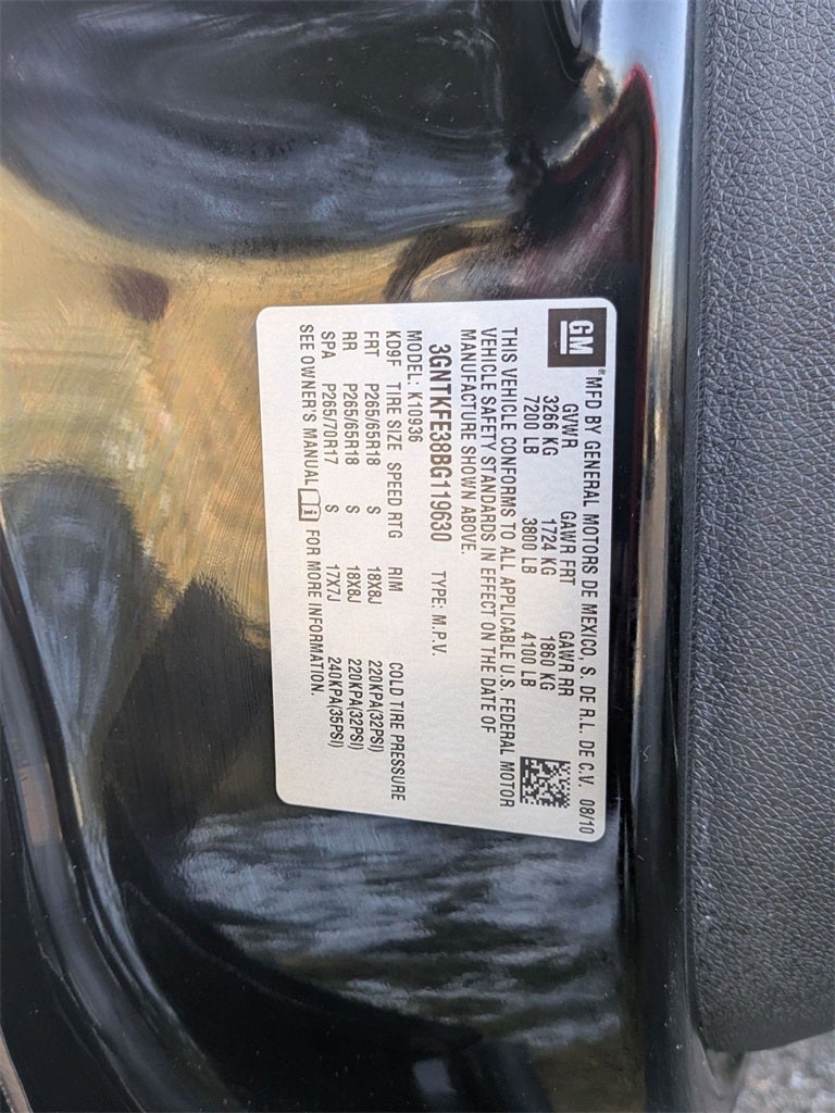 2011 Chevrolet Avalanche 1500 LT LT1