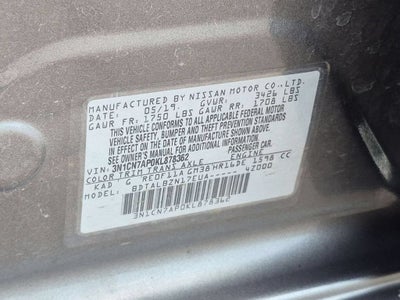 2019 Nissan Versa 1.6 SV