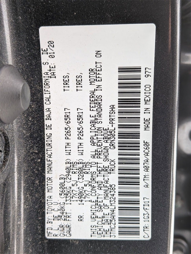 2020 Toyota Tacoma TRD Sport V6