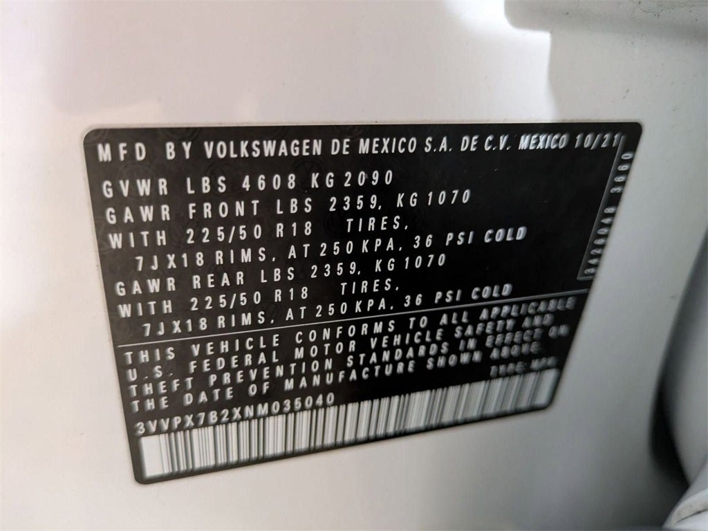 2022 Volkswagen Taos 1.5T SE