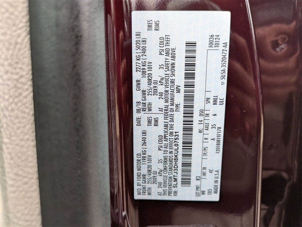 2019 Lincoln MKC Reserve