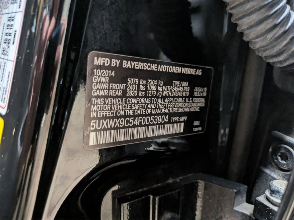 2015 BMW X3 xDrive28i