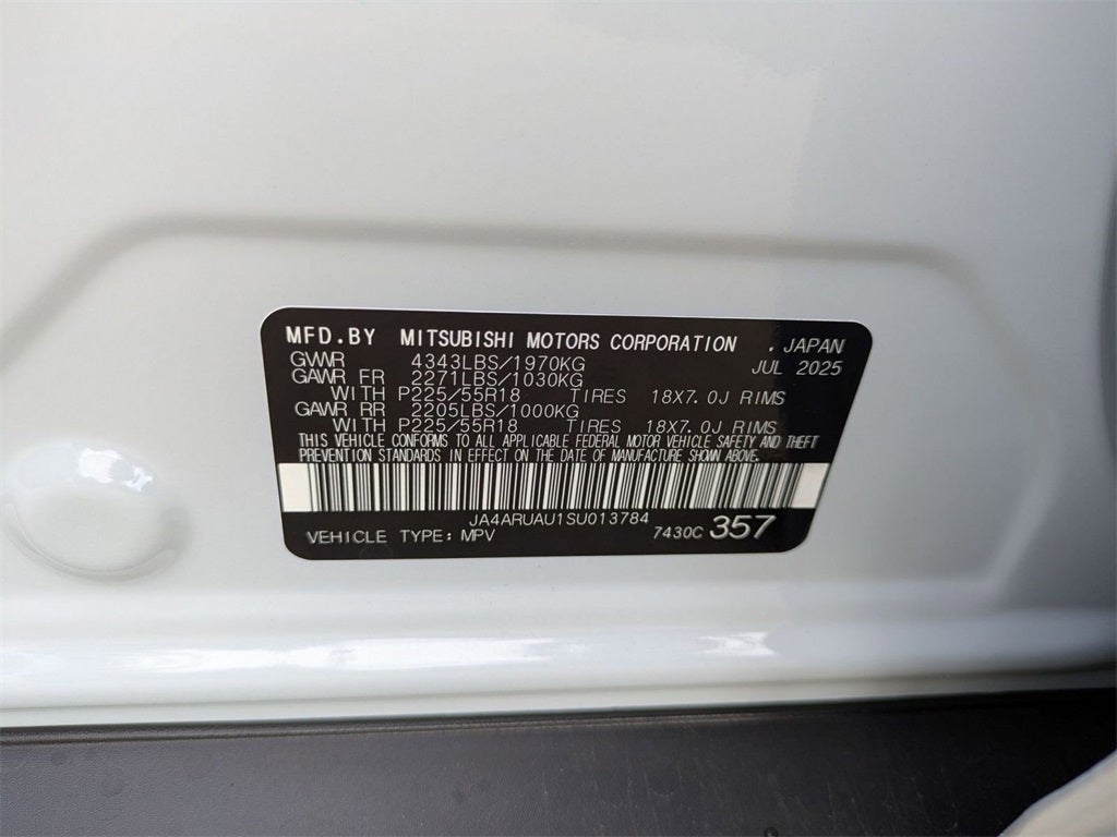 2025 Mitsubishi Outlander Sport 2.0 Trail Edition