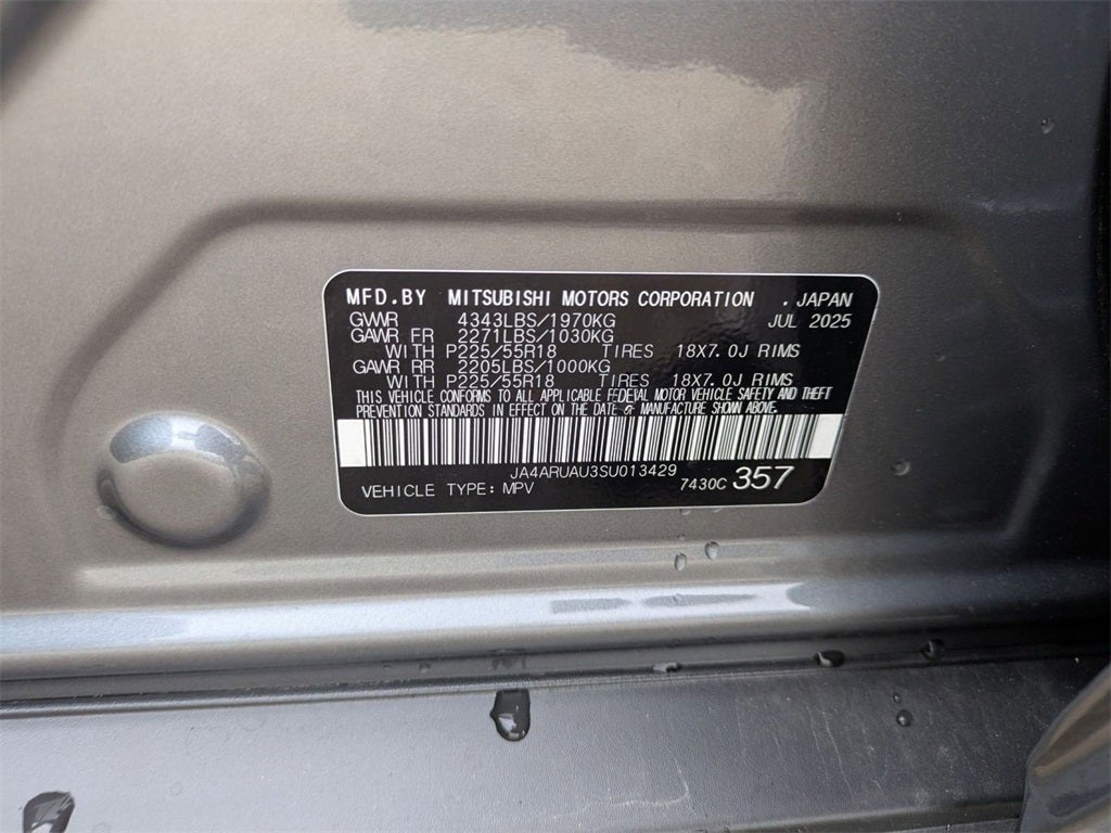 2025 Mitsubishi Outlander Sport 2.0 SE