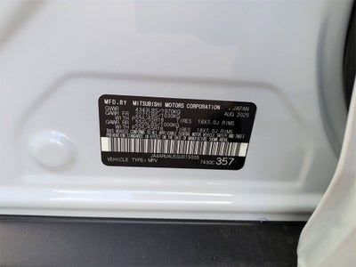 2025 Mitsubishi Outlander Sport 2.0 ES