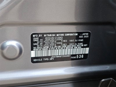 2026 Mitsubishi Eclipse Cross Black Edition