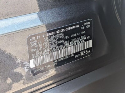 2026 Mitsubishi Outlander LE