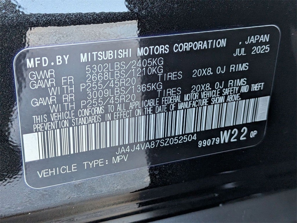 2025 Mitsubishi Outlander SE