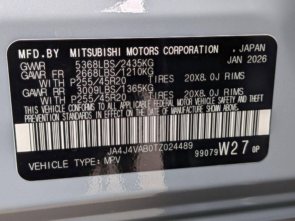 2026 Mitsubishi Outlander SE