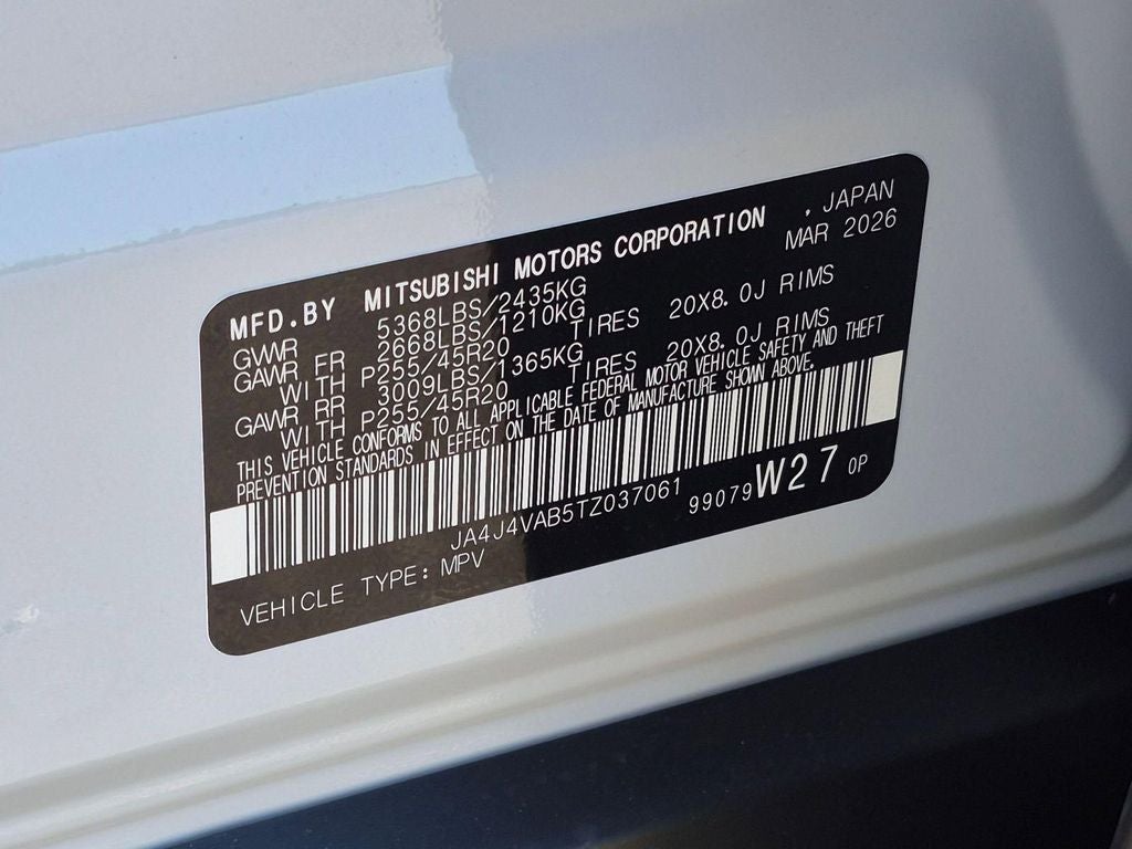 2026 Mitsubishi Outlander LE