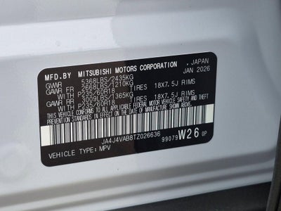 2026 Mitsubishi Outlander Trail Edition