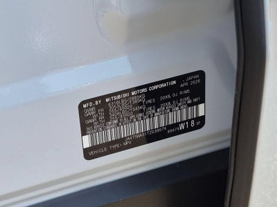 2026 Mitsubishi Outlander PHEV SEL