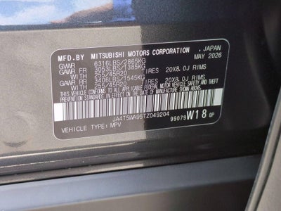 2026 Mitsubishi Outlander PHEV SEL BLACK EDITION