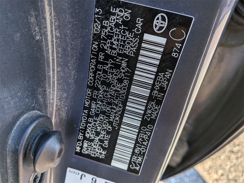 2013 Toyota Prius Plug-in Base