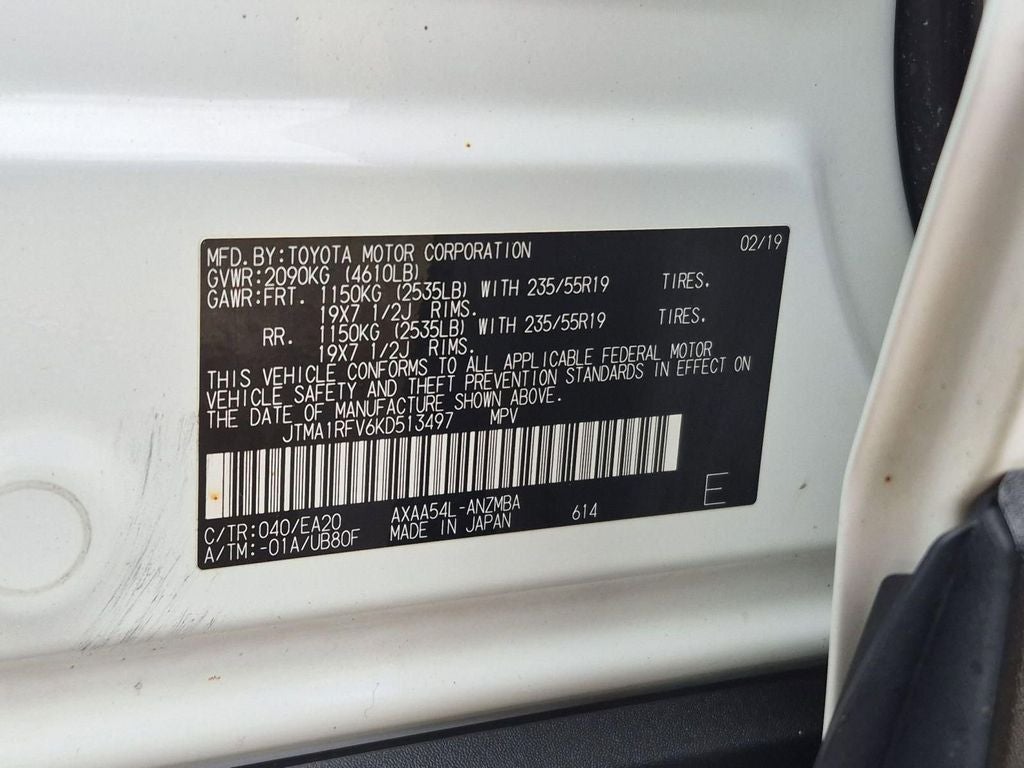 2019 Toyota RAV4 XLE Premium