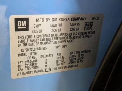 2023 Chevrolet TrailBlazer RS