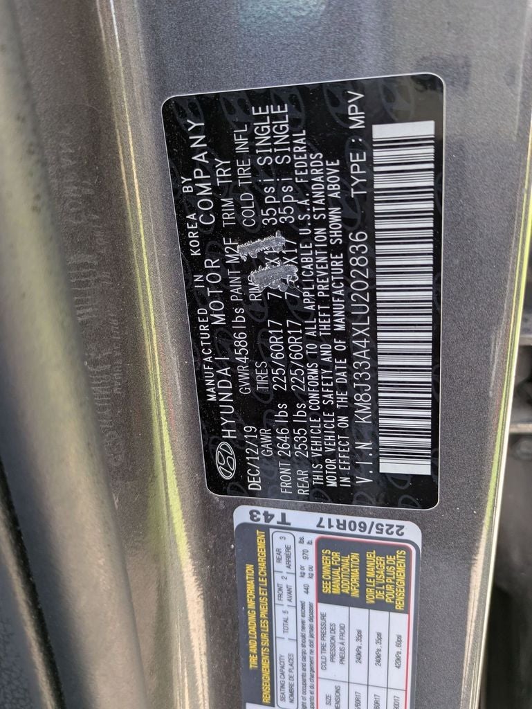 2020 Hyundai Tucson Value
