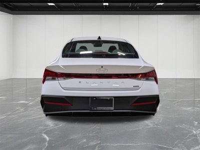 2025 Hyundai Elantra Hybrid Blue