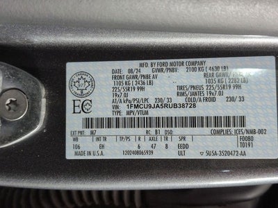 2024 Ford Escape Platinum