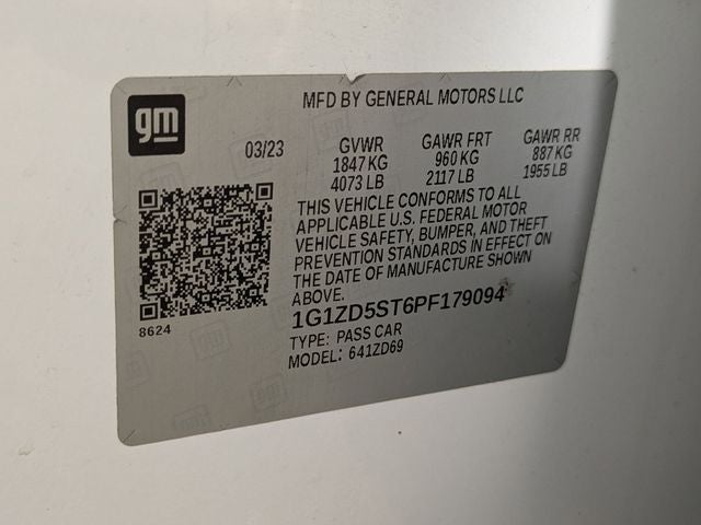 2023 Chevrolet Malibu LT 1LT