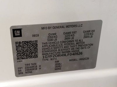 2020 Cadillac XT4 Premium Luxury