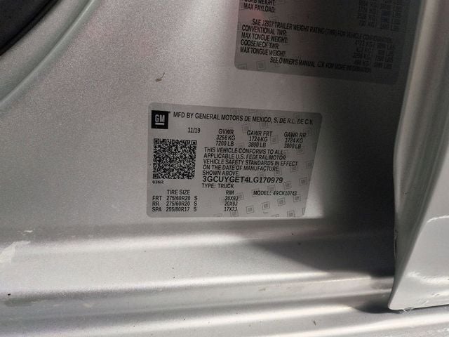 2020 Chevrolet Silverado 1500 LTZ