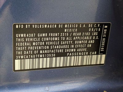 2015 Volkswagen Golf SportWagen SE