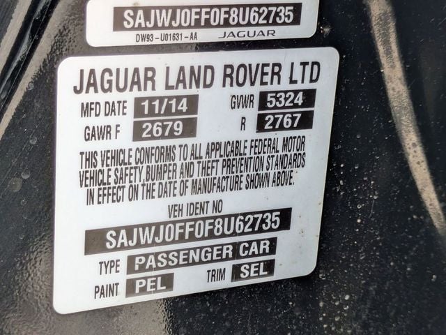 2015 Jaguar XF 3.0 Sport