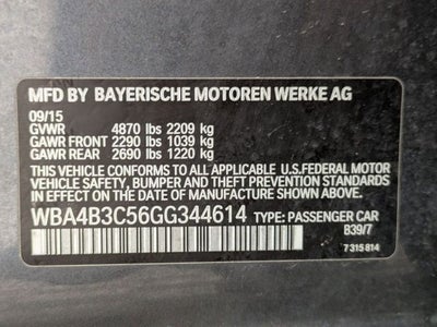 2016 BMW 4 Series 435i Gran Coupe