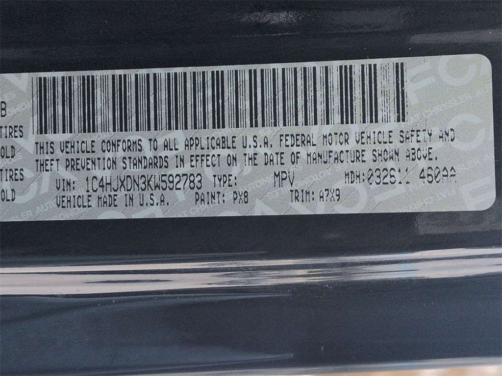 2019 Jeep Wrangler Unlimited Sport S