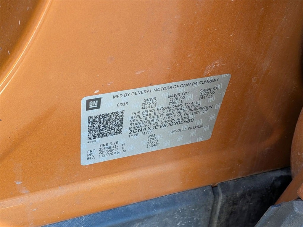 2018 Chevrolet Equinox LT