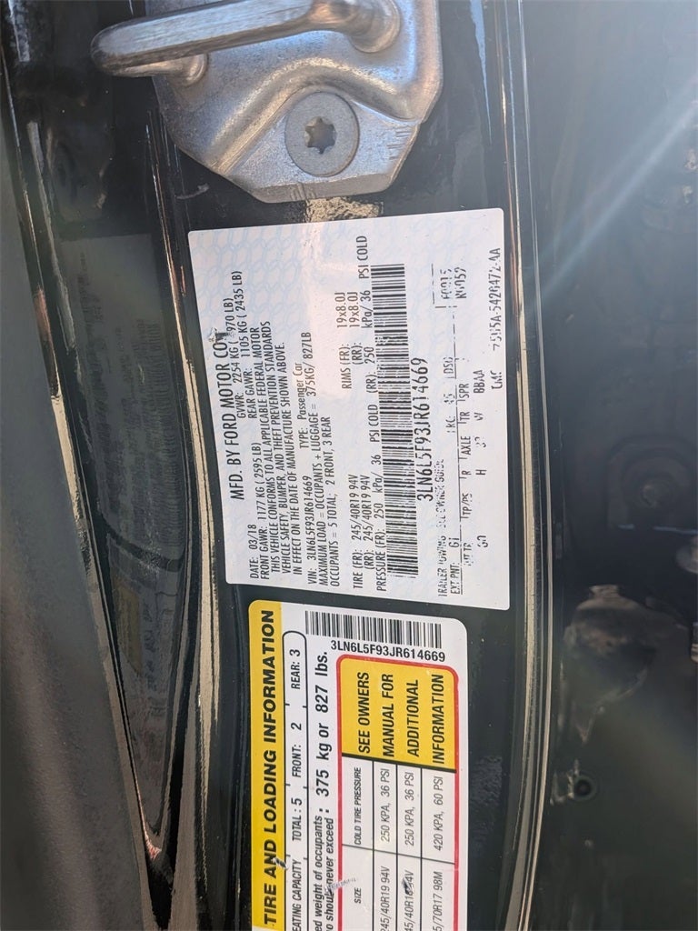 2018 Lincoln MKZ Reserve