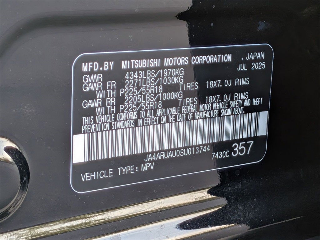 2025 Mitsubishi Outlander Sport 2.0 SE