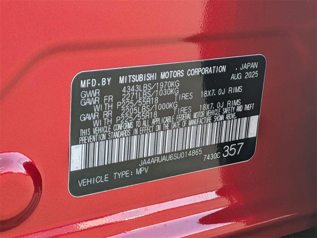 2025 Mitsubishi Outlander Sport 2.0 LE