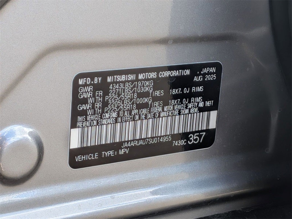 2025 Mitsubishi Outlander Sport 2.0 ES