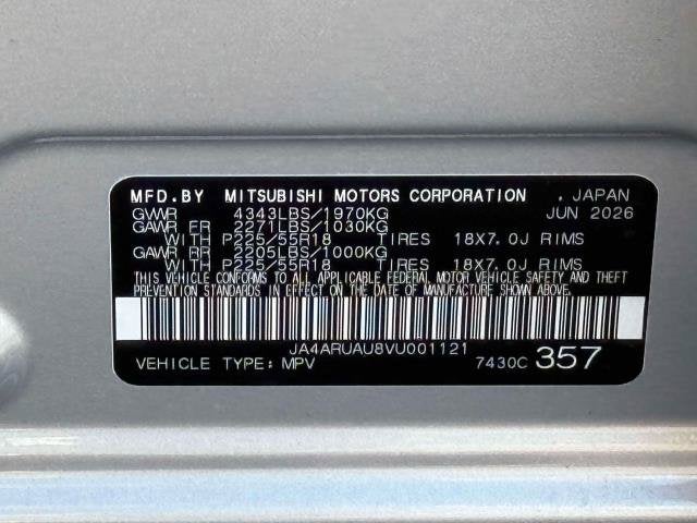 2027 Mitsubishi Outlander Sport 2.0 ES